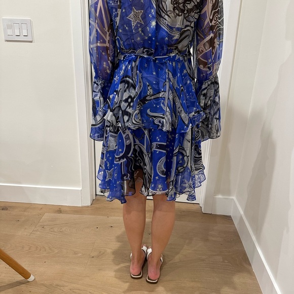 Emilio Pucci Blue Silk Dress - Picture 3 of 4